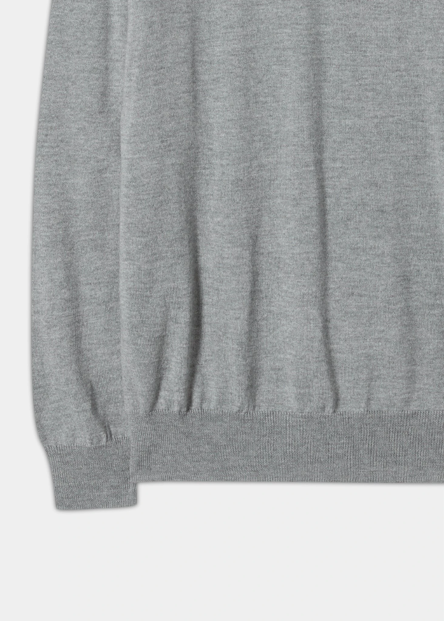 Radstone Men's Merino Wool Jumper In Grey Mix - Regular Fit 5 Radstone Men's Merino Wool Jumper In Grey Mix - Regular Fit - Image 3