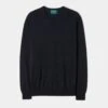 Radstone Men's Merino Wool Jumper In Dark Navy - Regular Fit -AlanPaine Shop Merino Wool Jumper Navy
