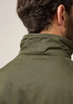 Milwood Men's Olive Waterproof Shooting Waistcoat -AlanPaine Shop Milwood Mens Waterproof Shooting Waiscoat Olive 5