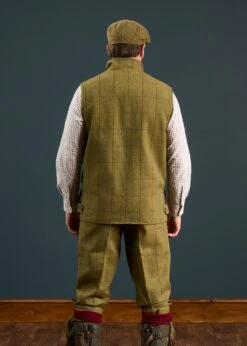 Rutland Men's Tweed Waistcoat In Lichen - Shooting Fit -AlanPaine Shop Rutland Mens Tweed Waistcoat Lichen 3 9e037696 2d74 43e4 b75e b7eda64cc312