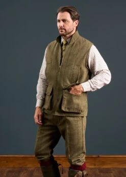 Rutland Men's Tweed Waistcoat In Oakley - Shooting Fit 9 Rutland Men's Tweed Waistcoat In Oakley - Shooting Fit -AlanPaine Shop Rutland Mens Tweed Waistcoat Oakley 2