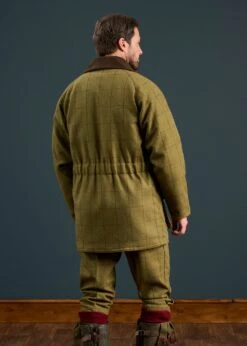 Rutland Men's Tweed Waterproof Shooting Coat In Lichen - Regular Fit 18 Rutland Men's Tweed Waterproof Shooting Coat In Lichen - Regular Fit -AlanPaine Shop Rutland Mens Tweed Waterproof Shooting Coat Lichen 4