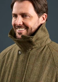 Rutland Men's Tweed Waterproof Shooting Coat In Oakley 11 Rutland Men's Tweed Waterproof Shooting Coat In Oakley -AlanPaine Shop Rutland Mens Tweed Waterproof Shooting Coat Oakley 4
