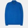 Selhurst Cotton Cashmere 1/4 Zip Jumper In Regatta