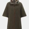Surrey Ladies Tweed Cape In Hemlock -AlanPaine Shop Surrey Ladies Tweed Cape Hemlock 2 74633263 e707 4e92 89c8 82ab12a65589