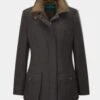 Surrey Ladies Tweed Coat In Bramble - Regular Fit -AlanPaine Shop Surrey Ladies Tweed Coat Bramble