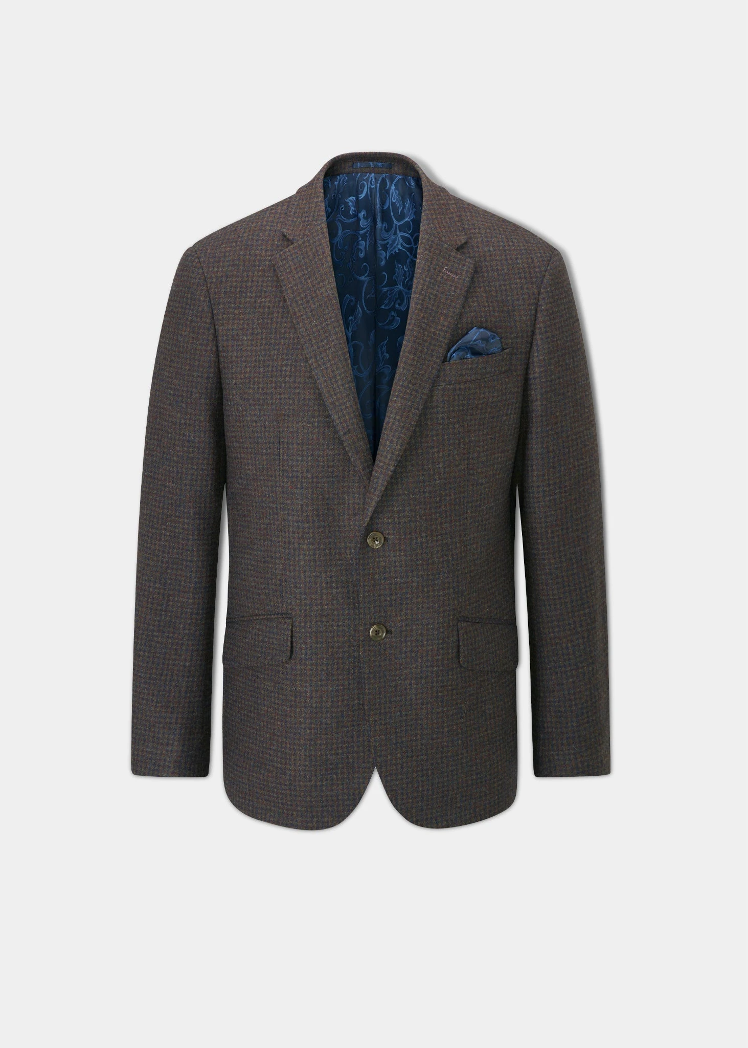 Surrey Tweed Lined Blazer In Bramble - Regular Fit 3 Surrey Tweed Lined Blazer In Bramble - Regular Fit