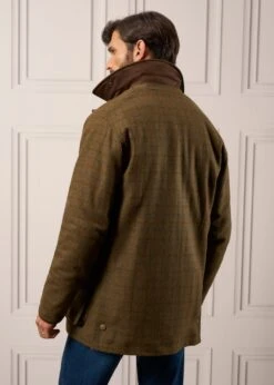Surrey Waterproof Tweed Coat In Moor - Shooting Fit 13 Surrey Waterproof Tweed Coat In Moor - Shooting Fit -AlanPaine Shop Surrey Mens Tweed Coat Moor 6