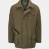 Surrey Waterproof Tweed Coat In Moor - Shooting Fit 2 Surrey Waterproof Tweed Coat In Moor - Shooting Fit -AlanPaine Shop Surrey Mens Waterproof Tweed Coat Moor