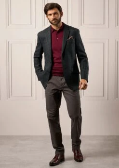 Surrey Tweed Lined Blazer In Green Check - Regular Fit -AlanPaine Shop Tweed Blazer Mens Surrey Green Check 1 02077a8e 22b8 4c5e aeb4 eda86979568a