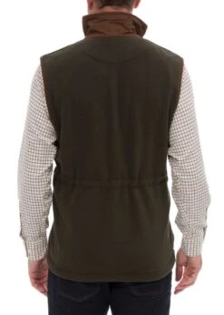 Aylsham Men's Fleece Gilet In Green - Regular Fit 9 Aylsham Men's Fleece Gilet In Green - Regular Fit -AlanPaine Shop alan paine aylsham men s waistcoat in green 3 8