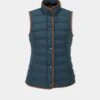 Calsall Ladies Quilted Gilet In Navy - Regular Fit -AlanPaine Shop ap calsall womens gilet navy