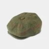 Combrook Men's Tweed Bakerboy Cap In Reed -AlanPaine Shop ap combrook mens baker boy cap reed