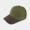 Combrook Men's Tweed Baseball Cap In Reed -AlanPaine Shop ap combrook mens baseball cap reed