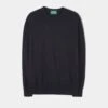 Melfort Cashmere Jumper In Dark Navy - Regular Fit 1 Melfort Cashmere Jumper In Dark Navy - Regular Fit -AlanPaine Shop ap m 101u63 melfort dark navy 1