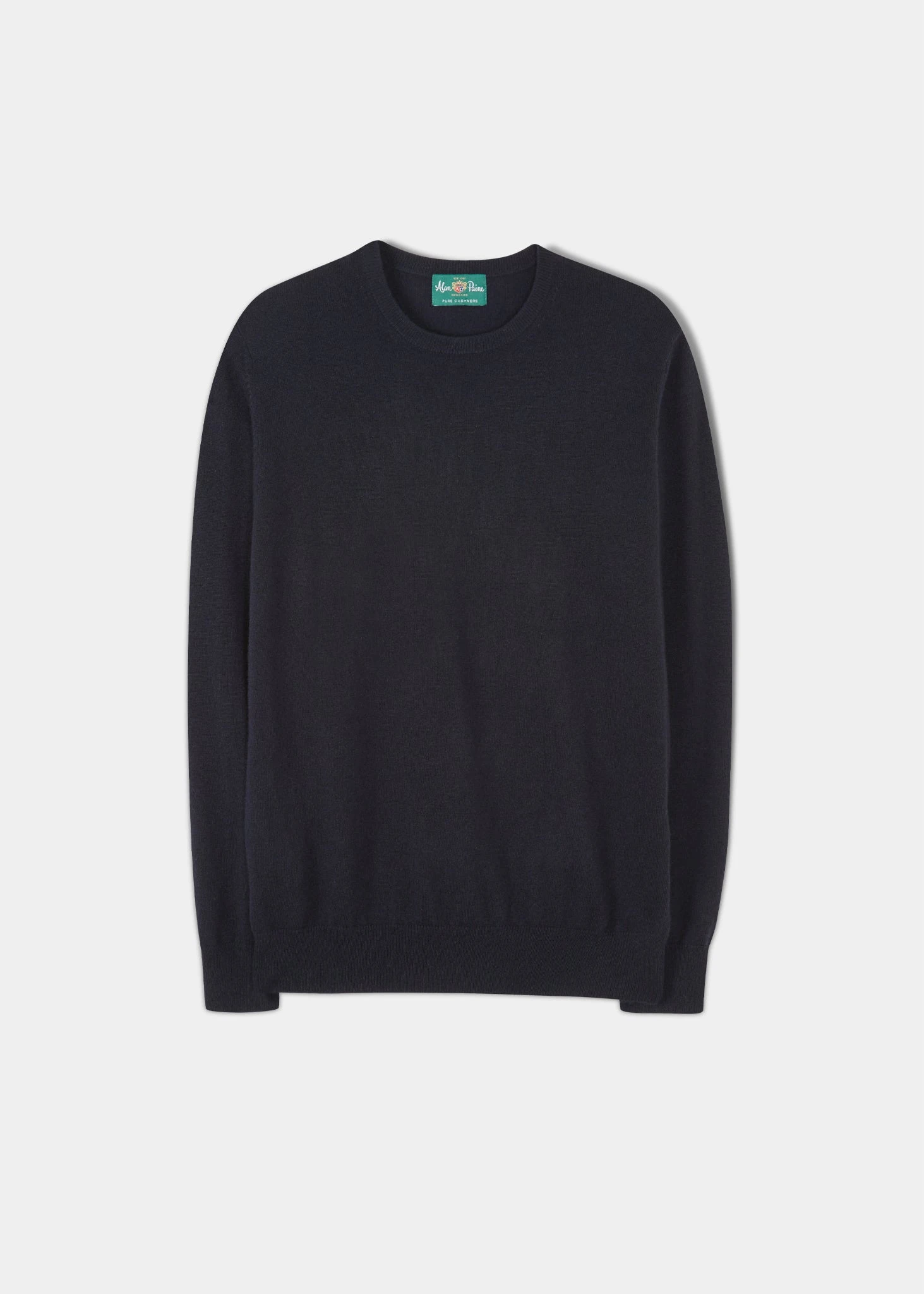 Melfort Cashmere Jumper In Dark Navy - Regular Fit 3 Melfort Cashmere Jumper In Dark Navy - Regular Fit