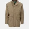 Axford Men's Waterproof Lightweight Field Coat In Aspen - Shooting Fit -AlanPaine Shop axford mens waterproof shooting coat aspen 1