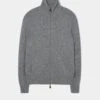 Ballater Lambswool Zipped Jumper In Grey Mix - Regular Fit -AlanPaine Shop ballater lambswool zipped jumper grey mix 1 d6ea5a0a ca02 4298 8d62 0d87c4fd78a7