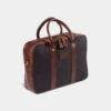 Canvas Laptop Bag In Dark Navy -AlanPaine Shop canvas laptop bag dark navy