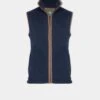 Aylsham Children's Fleece Waistcoat In Navy