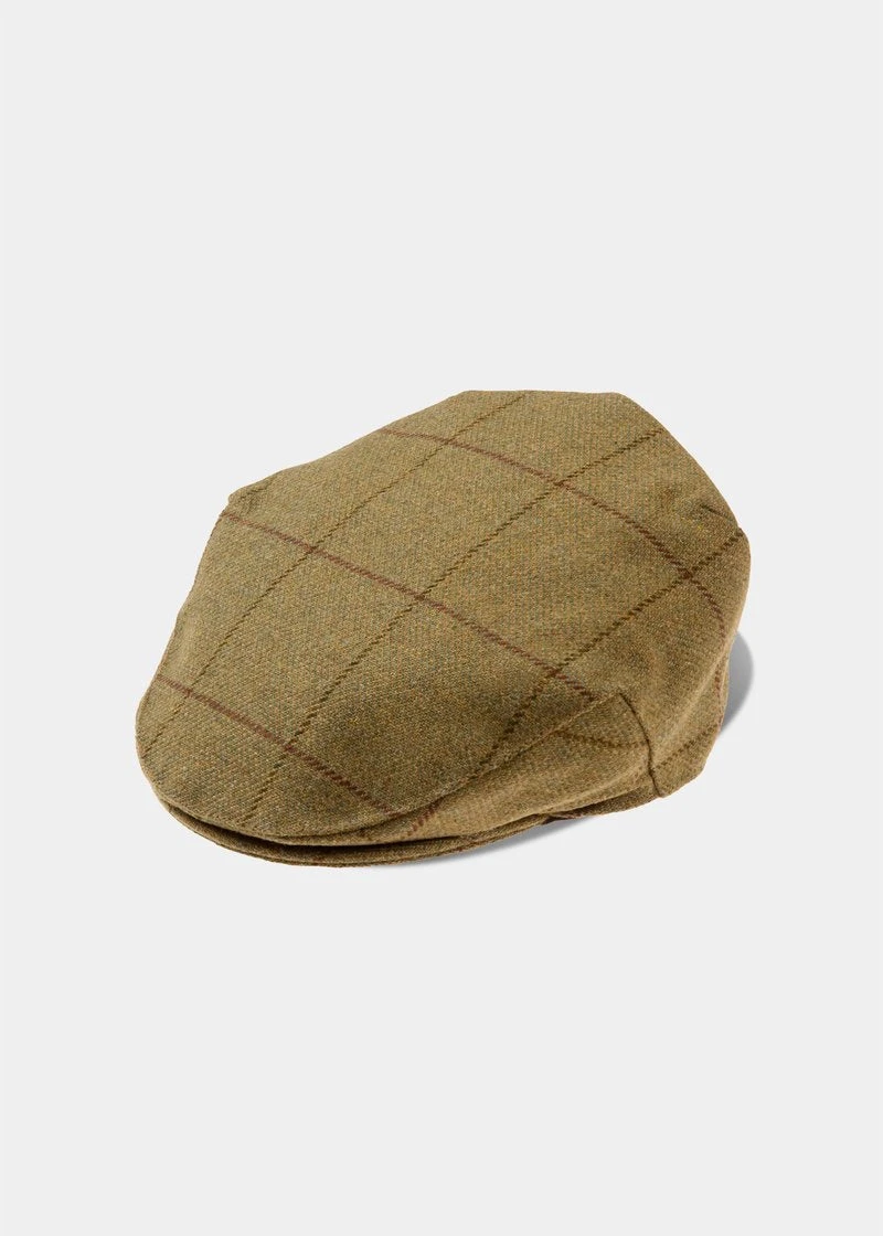 Rutland Children's Tweed Flat Cap In Lichen 3 Rutland Children's Tweed Flat Cap In Lichen