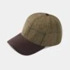 Combrook Men's Tweed Baseball Cap In Thyme