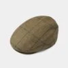 Combrook Men's Tweed Flat Cap In Thyme