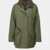 Combrook Ladies Tweed Shooting Coat In Heath - Shooting Fit -AlanPaine Shop combrook womens shooting coat heath