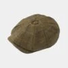 Combrook Ladies Tweed Country Cap In Hazel -AlanPaine Shop combrook womens tweed shooting cap hazel