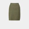 Combrook Ladies Tweed Skirt 49cm In Heath