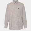 Ilkley Men's Country Check Red Shirt - Shooting Fit -AlanPaine Shop ilkley mens country check shirt cchek2