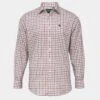 Ilkley Men's Red Check Shirt - Shooting Fit 1 Ilkley Men's Red Check Shirt - Shooting Fit -AlanPaine Shop ilkley mens country check shirt cchk38
