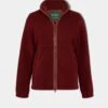 Aylsham Ladies Fleece Jacket In Bloodstone - Regular Fit