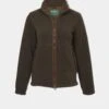 Aylsham Ladies Fleece Jacket In Green - Regular Fit -AlanPaine Shop ladies fleece jacket green