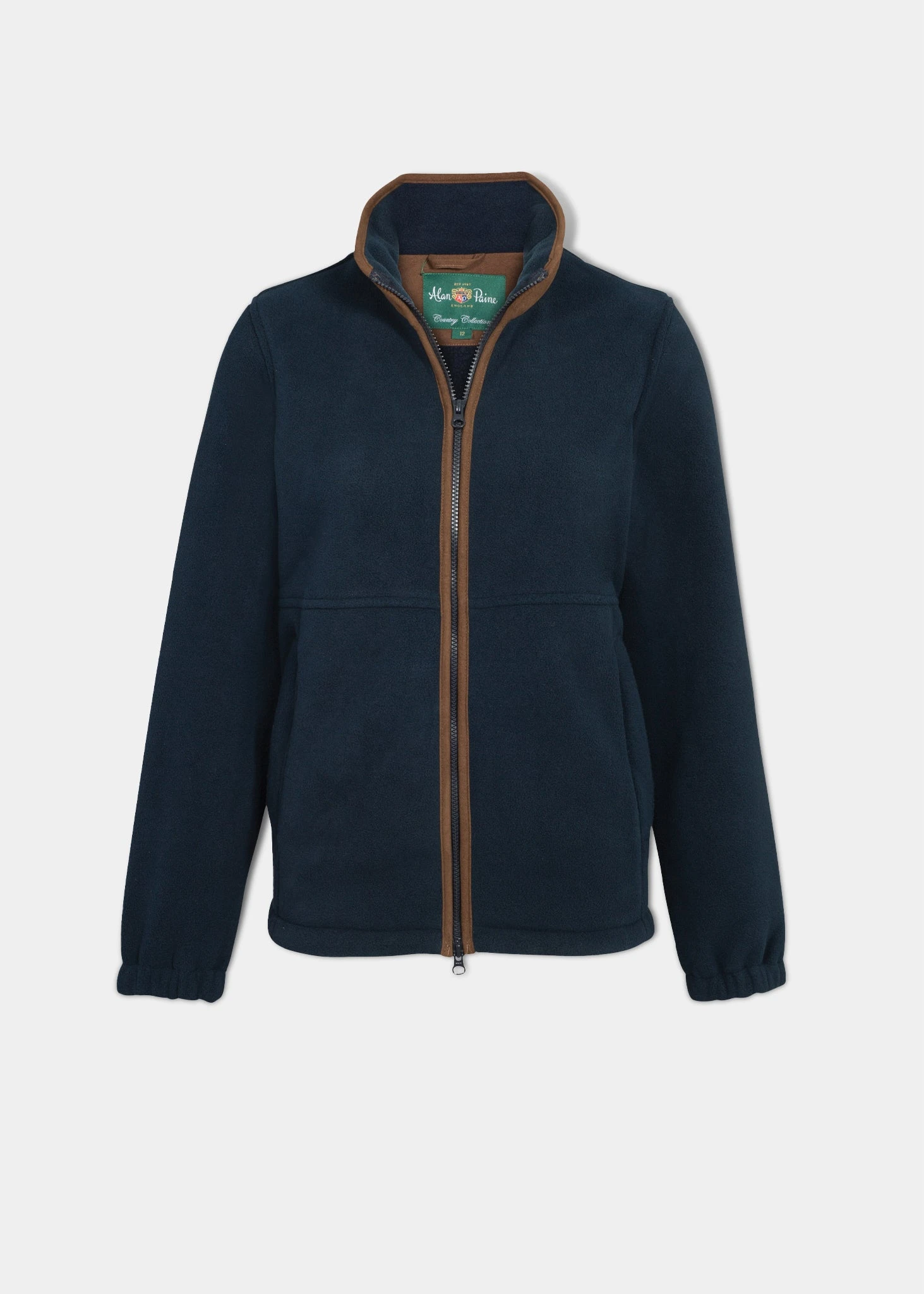 Aylsham Ladies Fleece Jacket In Dark Navy - Regular Fit 3 Aylsham Ladies Fleece Jacket In Dark Navy - Regular Fit