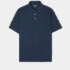 Rockbourne Performance Polo In Navy - Sports Fit -AlanPaine Shop ls2303 rockbourne short sleeve polo navy