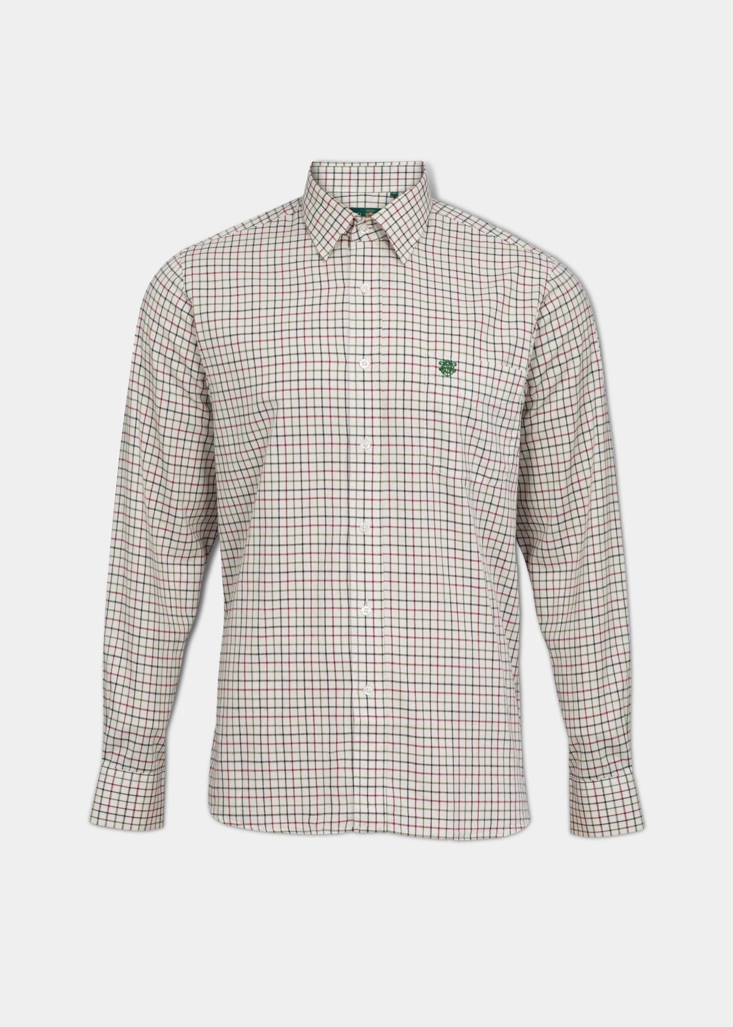 Aylesbury Men's Red Check Shirt - Regular Fit 3 Aylesbury Men's Red Check Shirt - Regular Fit