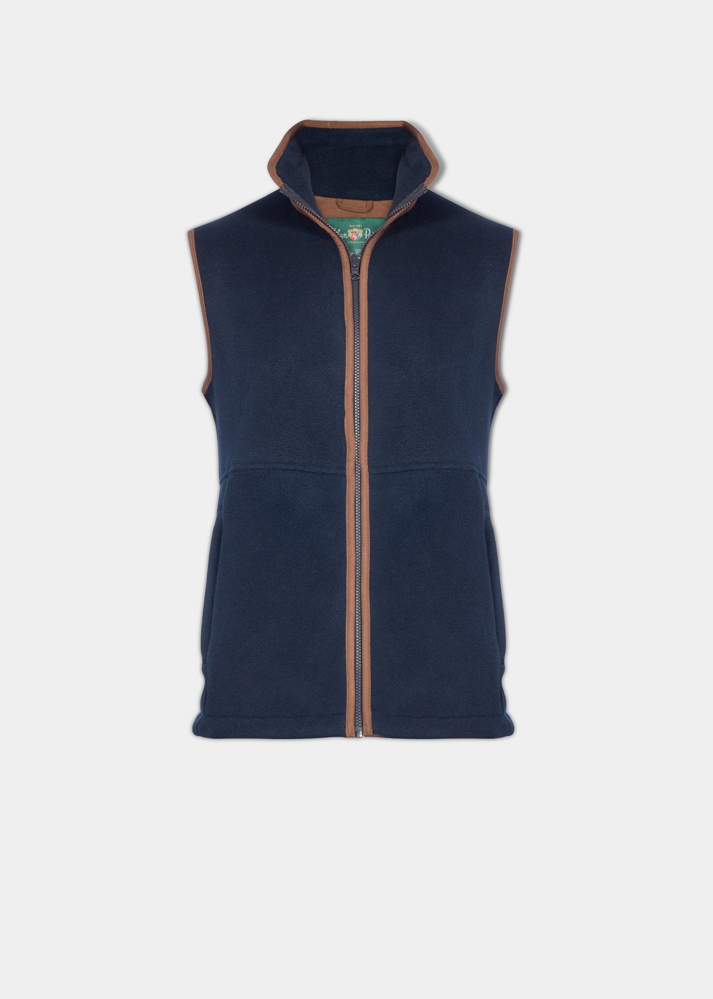 AlanPaine Shop 19 AlanPaine Shop -AlanPaine Shop mens fleece gilet dark navy 1