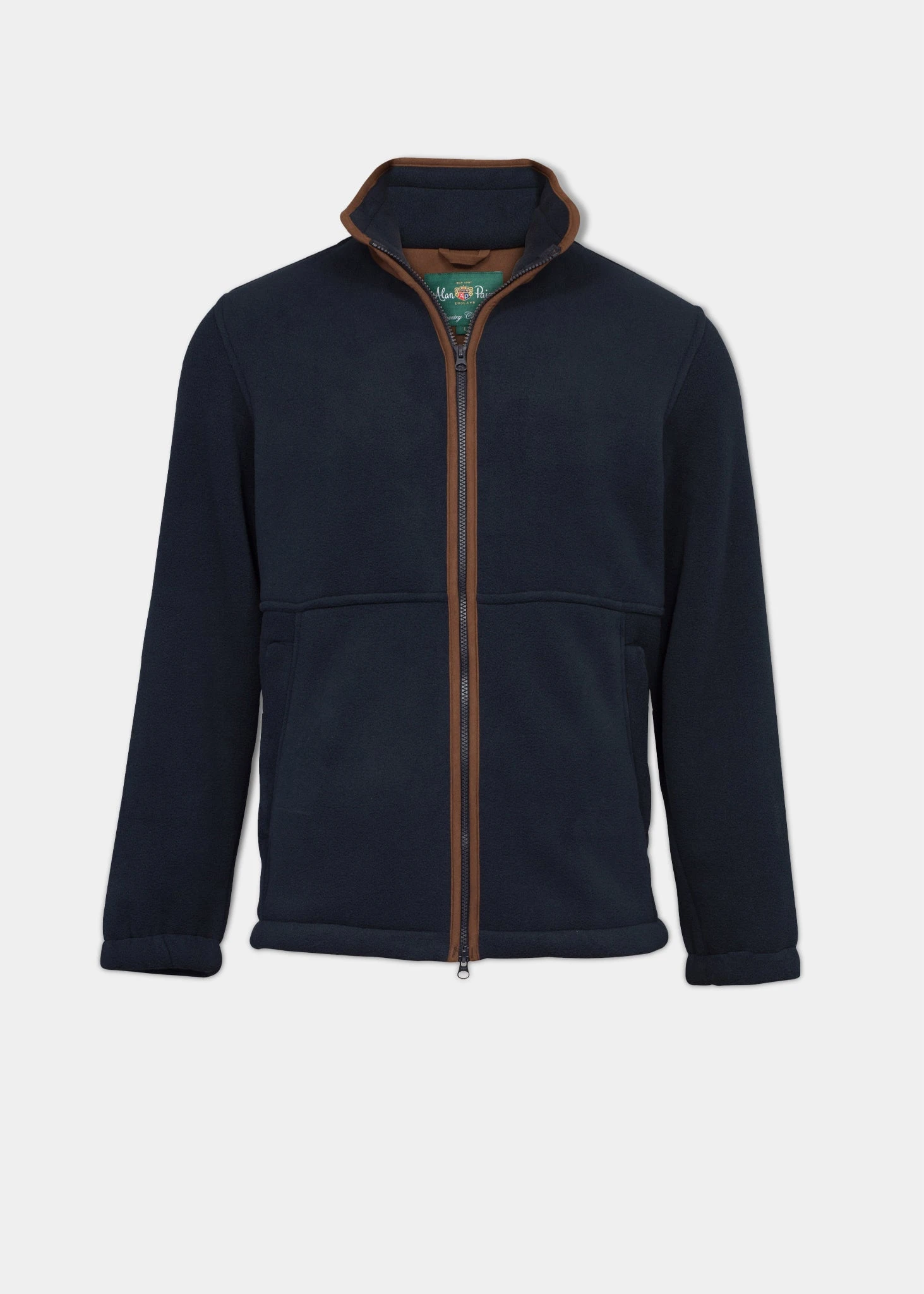 Aylsham Men's Fleece Jacket In Dark Navy - Regular Fit 3 Aylsham Men's Fleece Jacket In Dark Navy - Regular Fit