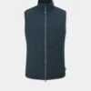 Mossley Men's Wind Stopper Gilet In Navy - Regular Fit