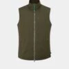 Mossley Men's Wind Stopper Gilet In Olive - Regular Fit 1 Mossley Men's Wind Stopper Gilet In Olive - Regular Fit -AlanPaine Shop mossley mens wind stopper gilet olive 1