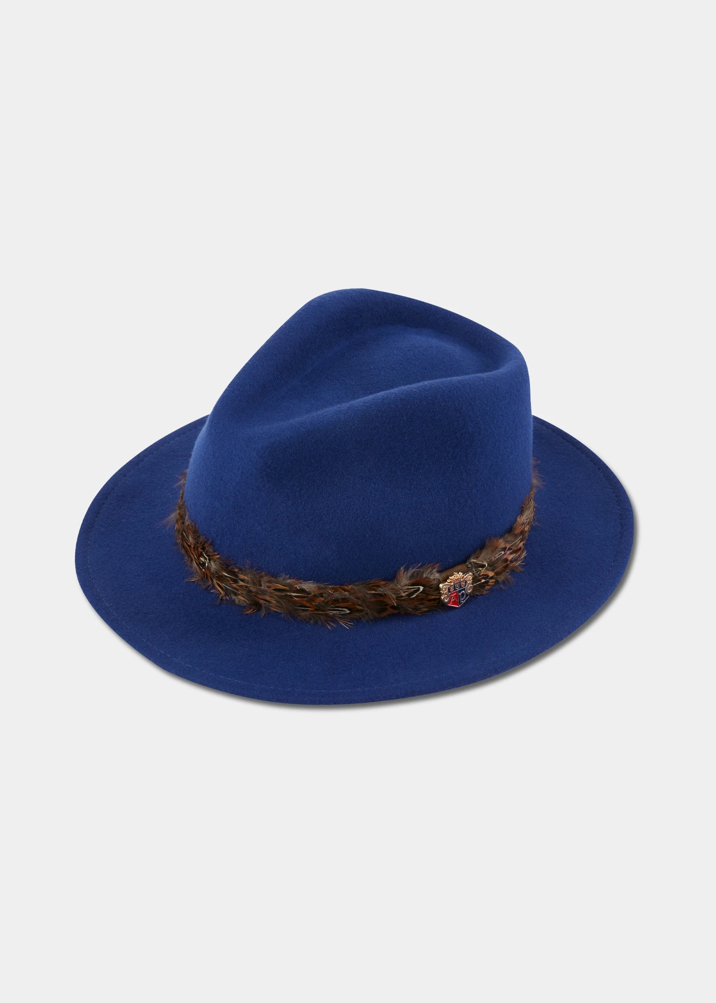 Richmond Ladies Fedora In Blue 3 Richmond Ladies Fedora In Blue
