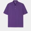 Rockbourne Performance Polo In Plum - Sports Fit -AlanPaine Shop rockbourne short sleeve polo plum