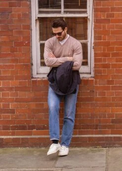 Rothwell Cotton Cashmere Jumper In Coffee 9 Rothwell Cotton Cashmere Jumper In Coffee -AlanPaine Shop rothwell cotton cashmere jumper coffee 5 55ff430d e65f 4748 9bf2 5fc9ae5a7557