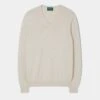 Rothwell Cotton Cashmere Jumper In Sand