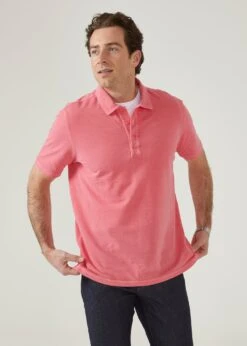 Weymouth Washed Effect Polo Shirt In Calypso 9 Weymouth Washed Effect Polo Shirt In Calypso -AlanPaine Shop weymouth short sleeve polo shirt calypso 2