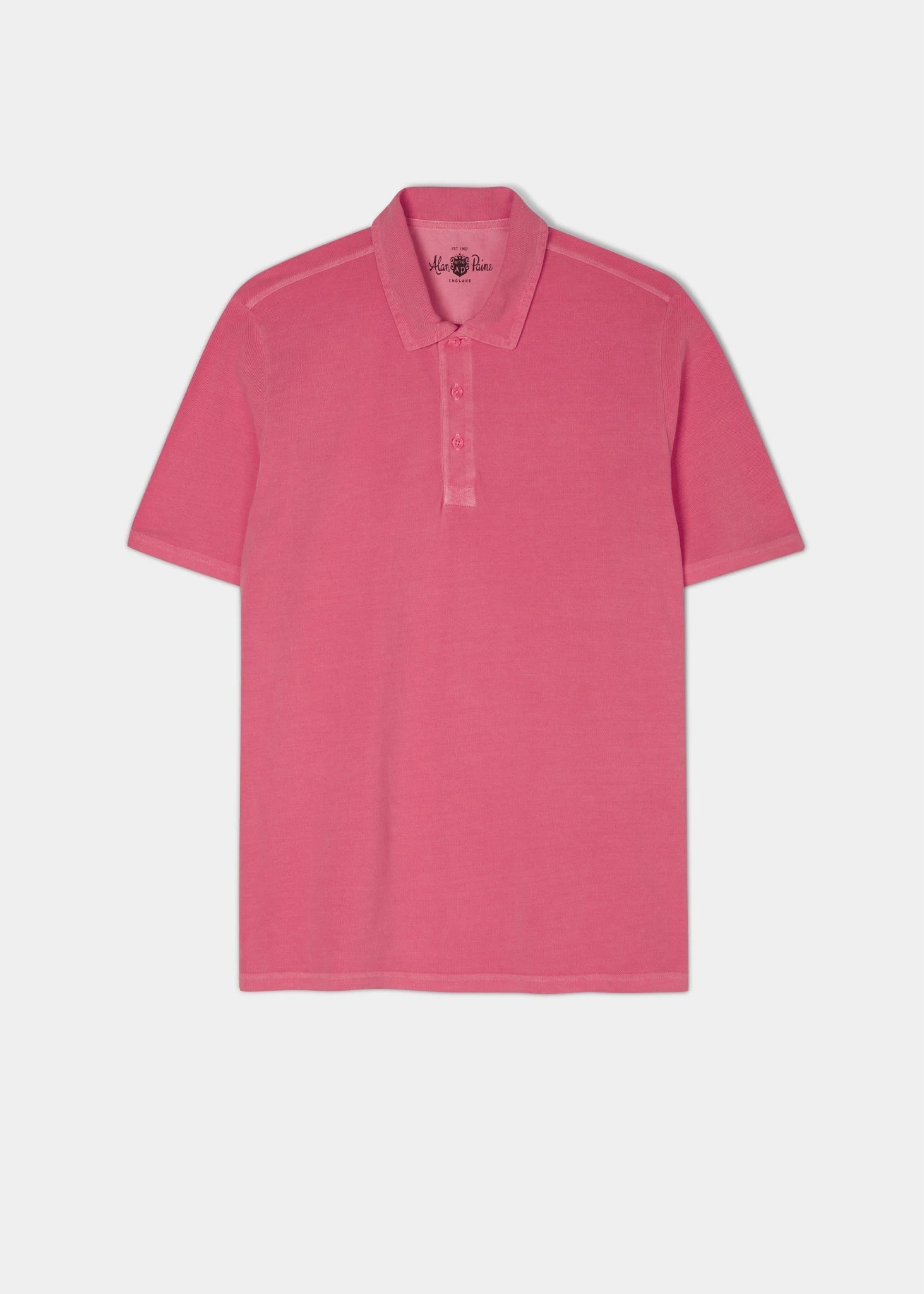 Weymouth Washed Effect Polo Shirt In Calypso 3 Weymouth Washed Effect Polo Shirt In Calypso